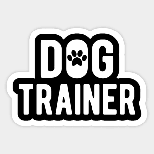 Dog Trainer Sticker